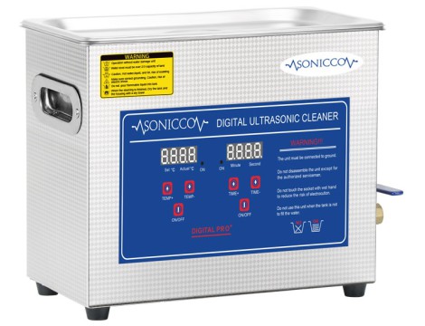 Myjka wanna ultradźwiękowa 6,5l sterylizator kosmetyczny mycia części Sonicco ULTRA-031S