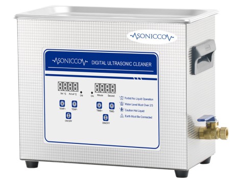 Myjka wanna ultradźwiękowa 6,5l sterylizator kosmetyczny mycia części Sonicco ULTRA-031S-C - 4