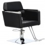 Fotel fryzjerski Bella hydrauliczny obrotowy do salonu fryzjerskiego podnóżek chromowany krzesło fryzjerskie - 2