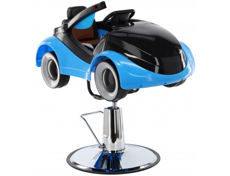 Fotel fryzjerski dziecięcy samochodzik 5218-A hydrauliczny obrotowy do salonu fryzjerskiego krzesło fryzjerskie - 2
