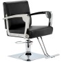 Fotel fryzjerski Ben hydrauliczny obrotowy do salonu fryzjerskiego podnóżek chromowany krzesło fryzjerskie - 2