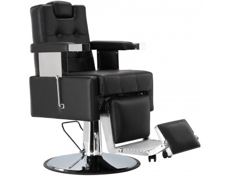 Fotel fryzjerski barberski hydrauliczny do salonu fryzjerskiego barber shop Hades Barberking w 24H - 2