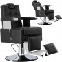 Fotel fryzjerski barberski hydrauliczny do salonu fryzjerskiego barber shop Hades Barberking w 24H