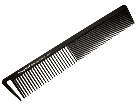Grzebień fryzjerski do strzyżenia włosów 06940 czarny