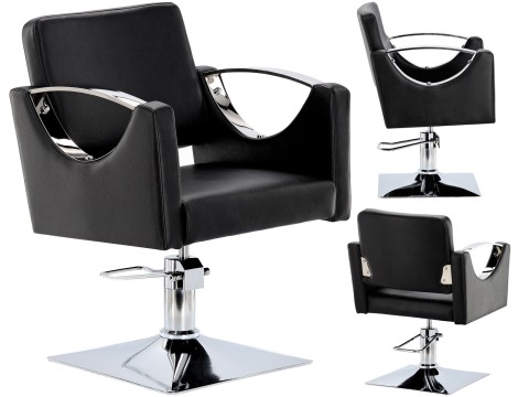 Fotel fryzjerski Luna hydrauliczny obrotowy do salonu fryzjerskiego krzesło fryzjerskie