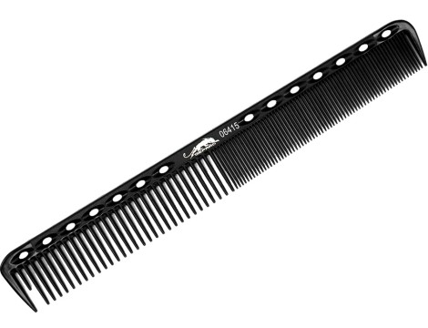 Grzebień fryzjerski do czesania włosów karbonowy czarny