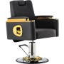 Fotel fryzjerski Midas hydrauliczny obrotowy do salonu fryzjerskiego krzesło fryzjerskie - 2