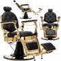 Fotel fryzjerski barberski hydrauliczny do salonu fryzjerskiego barber shop Logan Barberking