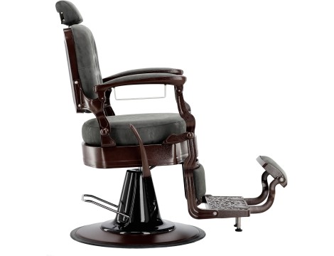 Fotel fryzjerski barberski hydrauliczny do salonu fryzjerskiego barber shop Lesos Barberking - 3