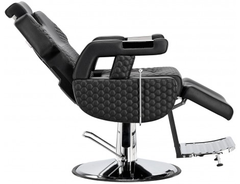 Fotel fryzjerski barberski hydrauliczny do salonu fryzjerskiego barber shop Ibrahim Barberking w 24H - 6