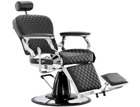 Fotel fryzjerski barberski hydrauliczny do salonu fryzjerskiego barber shop Diodor Barberking w 24H - 3