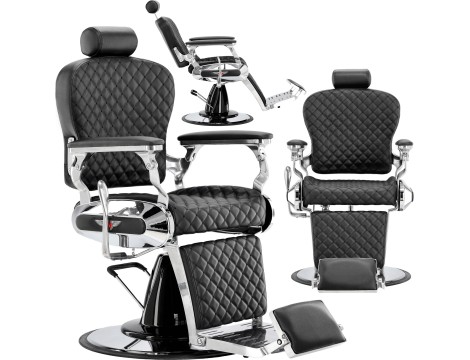 Fotel fryzjerski barberski hydrauliczny do salonu fryzjerskiego barber shop Diodor Barberking w 24H