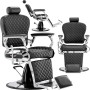 Fotel fryzjerski barberski hydrauliczny do salonu fryzjerskiego barber shop Diodor Barberking w 24H