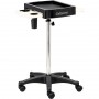 Pomocnik fryzjerski wózek stolik na kółkach do farbowania T0176 do salonu kosmetycznego stolik na statywie - 3