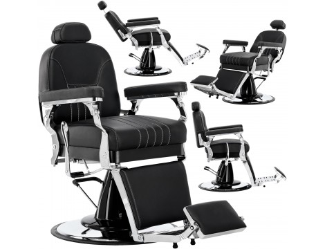 Fotel fryzjerski barberski hydrauliczny do salonu fryzjerskiego barber shop Perseus Barberking w 24H