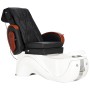 Fotel kosmetyczny elektryczny z masażem do pedicure stóp do salonu SPA czarny - 6