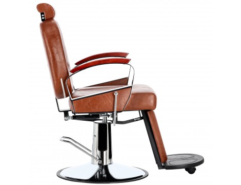 Fotel fryzjerski barberski hydrauliczny do salonu fryzjerskiego barber shop Carson barberking w 24H - 4
