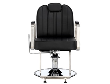 Fotel fryzjerski Kai hydrauliczny obrotowy do salonu fryzjerskiego podnóżek chromowany krzesło fryzjerskie - 8