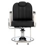 Fotel fryzjerski Kai hydrauliczny obrotowy do salonu fryzjerskiego podnóżek chromowany krzesło fryzjerskie - 8