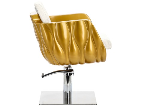 Zestaw myjnia fryzjerska Amir i 2 x fotel fryzjerski hydrauliczny obrotowy podnóżek do salonu fryzjerskiego myjka misa ceramiczna armatura bateria słuchawka - 4