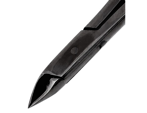Cążki do skórek paznokci obcinaczki nożyczki kosmetyczne manicure gabinet SPA czarne - 7