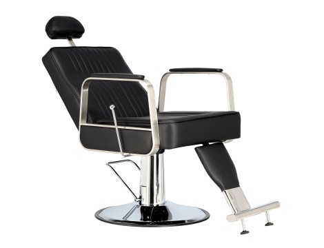 Fotel fryzjerski barberski hydrauliczny do salonu fryzjerskiego barber shop Teonas Barberking w 24H - 6