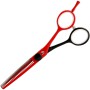 WOLF Zestaw fryzjerski nożyczki degażówki do strzyżenia cieniowania włosów 5'5 linia Superior - 3