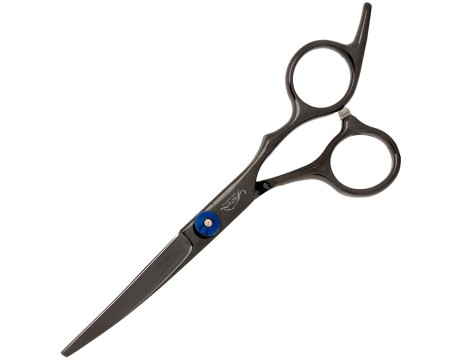 GEPARD Nożyczki groomerskie praworęczne 6,0 offset fryzjerskie do strzyżenia włosów do salonu linia Superior