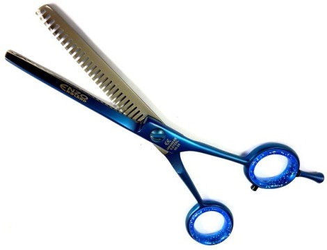 GEPARD Degażówki praworęczne 5,5 fryzjerskie do strzyżenia włosów do salonu linia Classic - 2
