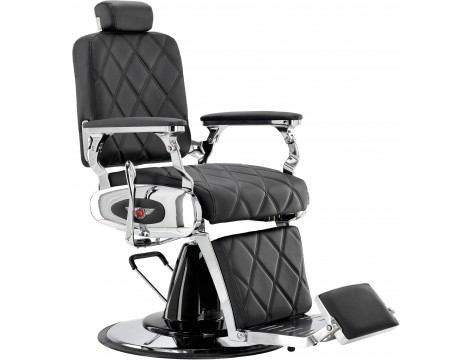 Fotel fryzjerski barberski hydrauliczny do salonu fryzjerskiego barber shop Merces Barberking w 24H - 2