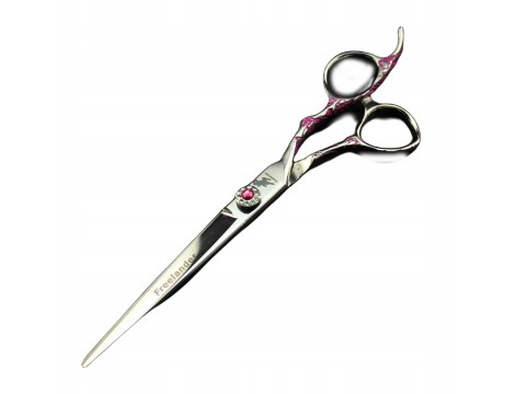WOLF Degażowki nożyczki praworęczne 6,0 Pink Diamond offset fryzjerskie do strzyżenia włosów do salonu linia Classic