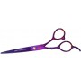GEPARD Nożyczki leworęczne 6,0 Purple Dragon offset fryzjerskie do strzyżenia włosów do salonu linia Superior - 3