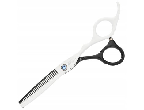 GEPARD Degażówki nożyczki praworęczne 6,0 ERGO offset fryzjerskie do strzyżenia włosów do salonu linia Superior