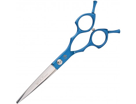 Nożyczki Fryzjerskie Groomerskie Gepard 6,5 Blue linia Superior