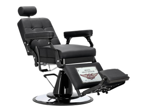 Fotel fryzjerski barberski hydrauliczny do salonu fryzjerskiego barber shop Kostas Barberking w 24H - 3