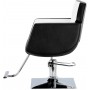 Fotel fryzjerski Chloe hydrauliczny obrotowy do salonu fryzjerskiego podnóżek chromowany krzesło fryzjerskie - 5
