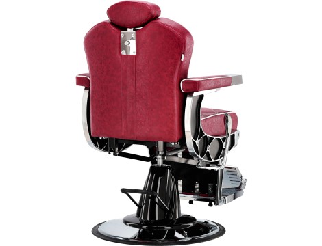 Fotel fryzjerski barberski hydrauliczny do salonu fryzjerskiego barber shop Notus Barberking w 24H - 10