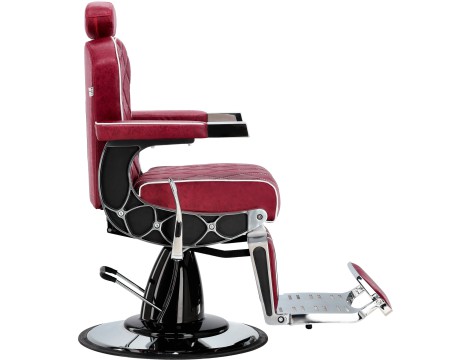 Fotel fryzjerski barberski hydrauliczny do salonu fryzjerskiego barber shop Notus Barberking w 24H - 4