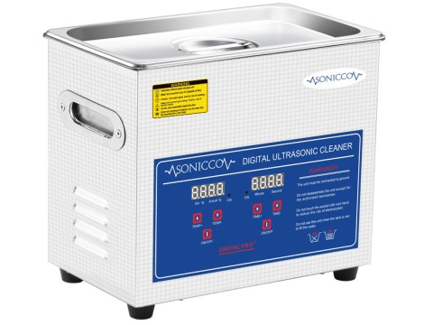 ultra actセット Myjka wanna ultradźwiękowa 3,2l sterylizator kosmetyczny