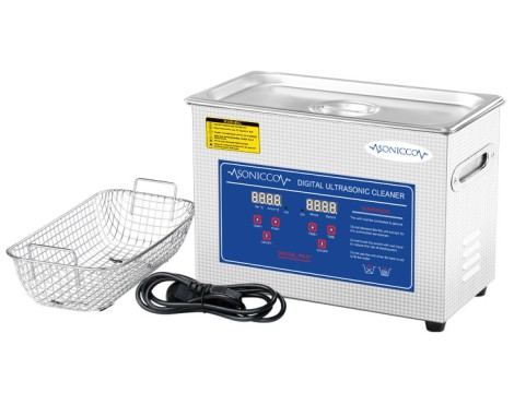 Myjka wanna ultradźwiękowa 4,5l sterylizator kosmetyczny mycia części Sonicco ULTRA-030S - 8