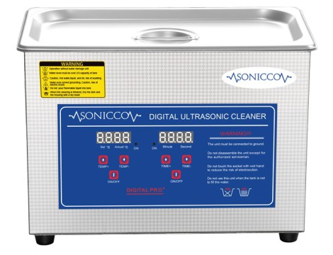 Myjka wanna ultradźwiękowa 4,5l sterylizator kosmetyczny mycia części Sonicco ULTRA-030S - 6