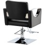 Fotel fryzjerski Luna hydrauliczny obrotowy do salonu fryzjerskiego podnóżek chromowany krzesło fryzjerskie - 4