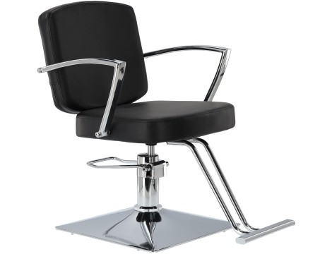 Fotel fryzjerski Reni hydrauliczny obrotowy do salonu fryzjerskiego podnóżek chromowany krzesło fryzjerskie