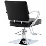 Fotel fryzjerski Marla hydrauliczny obrotowy do salonu fryzjerskiego podnóżek chromowany krzesło fryzjerskie - 5