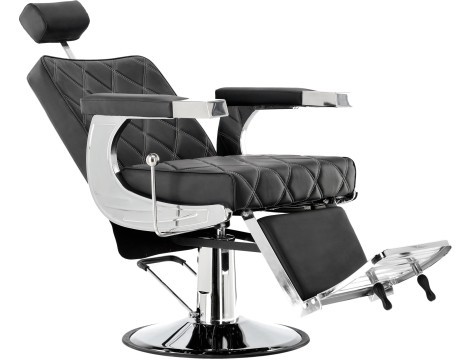 Fotel fryzjerski barberski hydrauliczny do salonu fryzjerskiego barber shop Nilus barberking - 3
