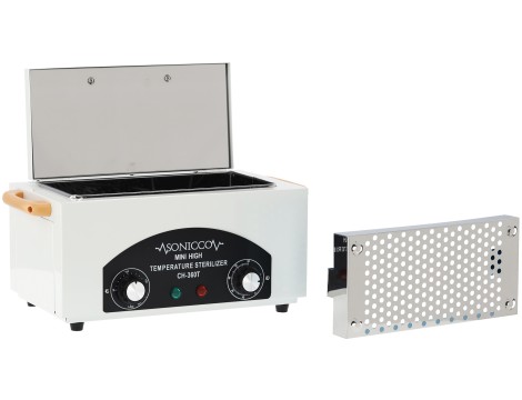 Sterylizator gorącym powietrzem 300W dezynfekcja narzędzi 220°C z timerem - 3