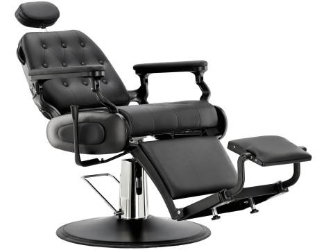 Fotel fryzjerski barberski hydrauliczny do salonu fryzjerskiego barber shop Logan Barberking - 6