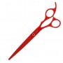 GEPARD zestaw fryzjerski degażówki 6,5 + 2x nożyczki + nożyczki gięte praworęczne groomerskie 7,0 + futerał + stalowy grzebień fryzjerski do strzyżenia włosów do salonu Superior - 4