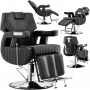 Fotel fryzjerski barberski hydrauliczny do salonu fryzjerskiego barber shop Ibrahim Barberking w 24H