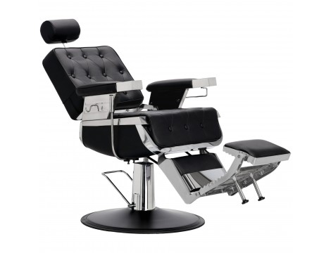 Fotel fryzjerski barberski hydrauliczny do salonu fryzjerskiego barber shop Santino Barberking - 3